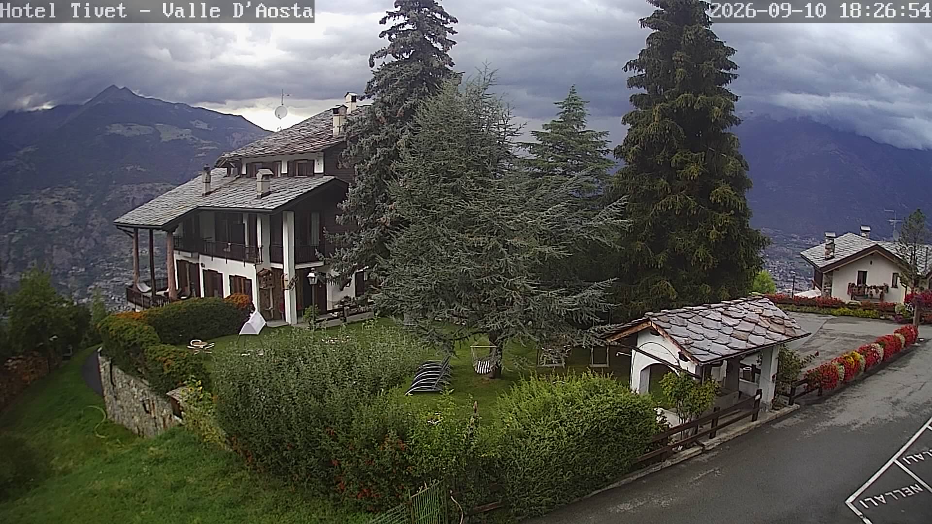 Webcam Albergo Tivet - Pila