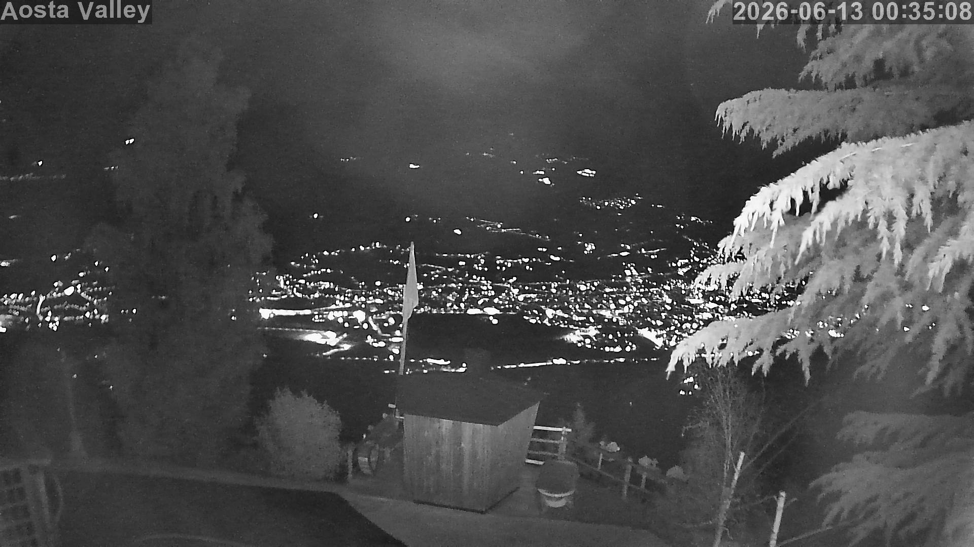 Webcam Hôtel Tivet - Panorama Aoste