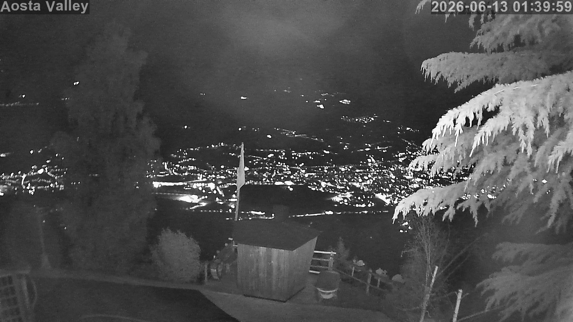 Webcam Albergo Tivet - Panorama Aosta